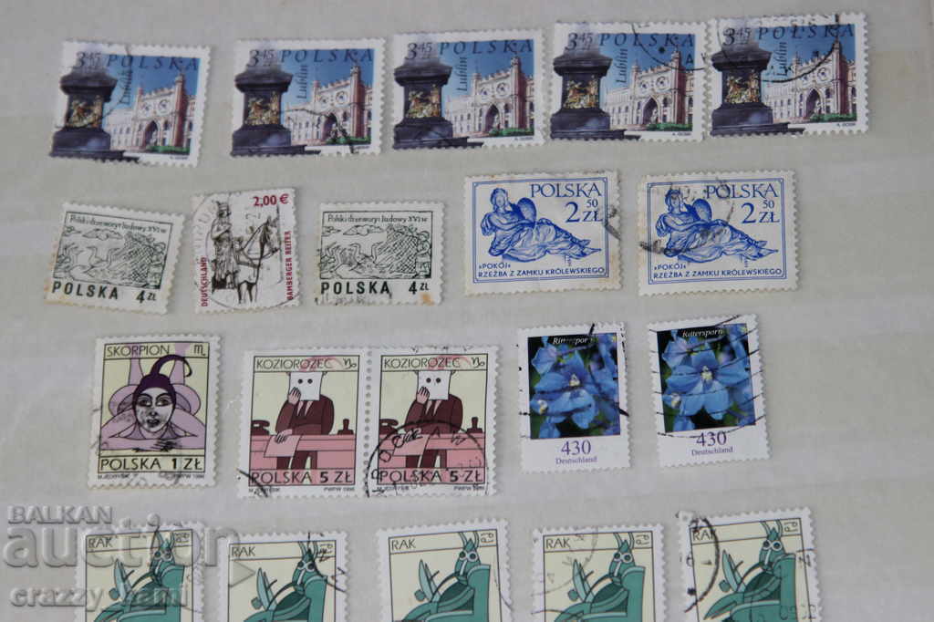 Licitație Marks Danemarca Polonia Cehoslovacia Licitație Marks Danemarca Polonia Cehoslovacia