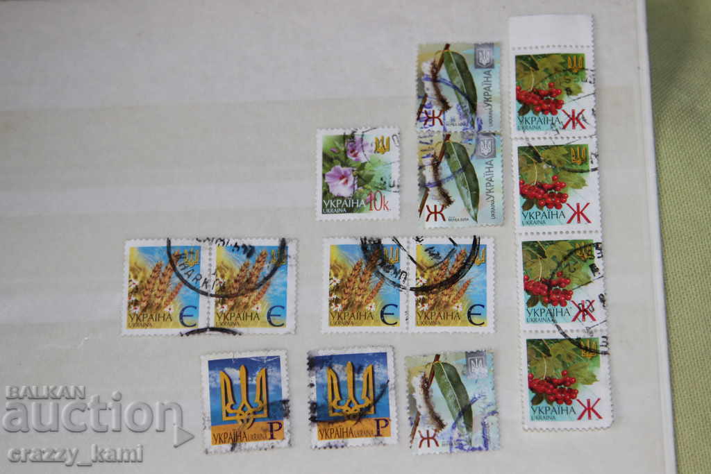 Stamps Russia Ukraine - 6 Stamps Russia Ukraine - 6