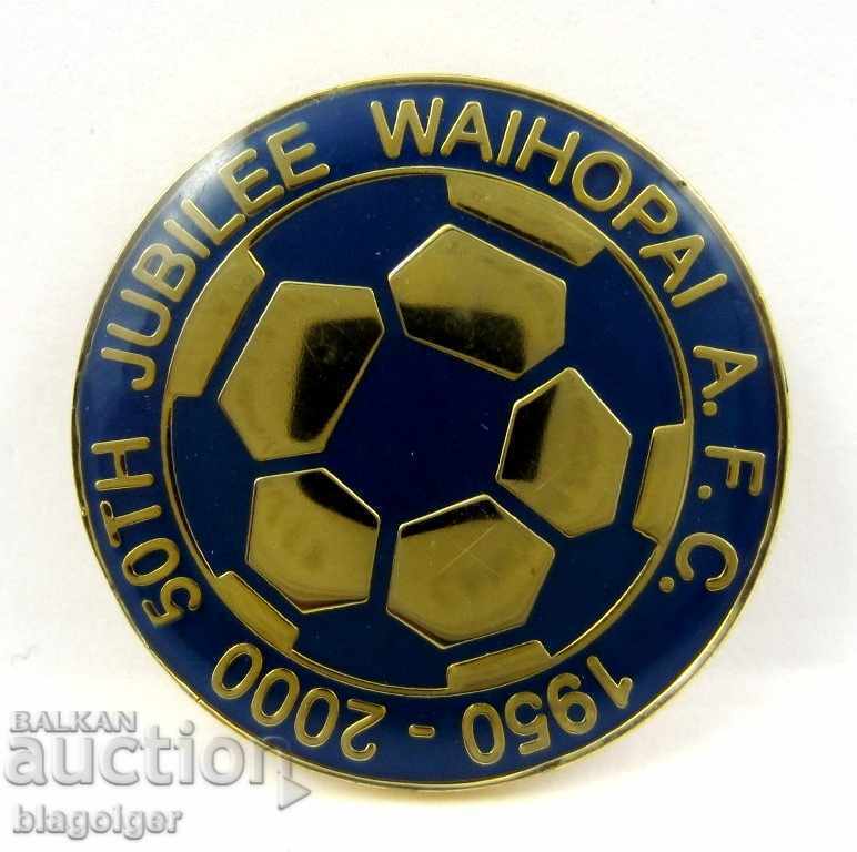 Delivery of FOOTBALL-FOOTBALL BADGES-WAIHOPAI FC-NEW ZEALAND Delivery of FOOTBALL-FOOTBALL BADGES-WAIHOPAI FC-NEW ZEALAND