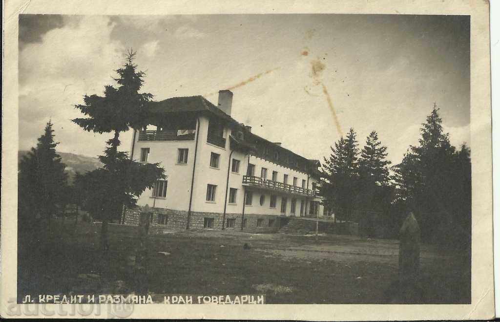Old postcard, villa near Govedartsi