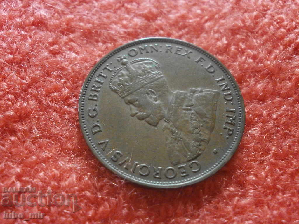 Auction AUSTRALIAN PENNY 1934 Auction AUSTRALIAN PENNY 1934