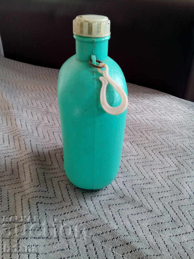 An old plastic flask with price 5.00 BGN | € 2.56 An old plastic flask with price 5.00 BGN | € 2.56