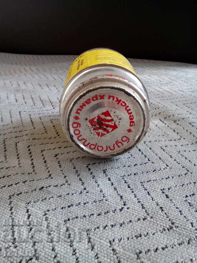 Old jar of Pure Apricots and Apple with Milk - 5 Old jar of Pure Apricots and Apple with Milk - 5