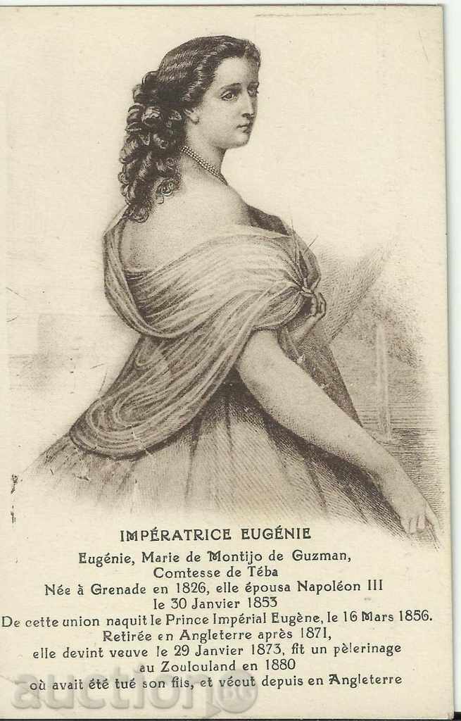 Empress Evgenia, wife of Napoleon Third