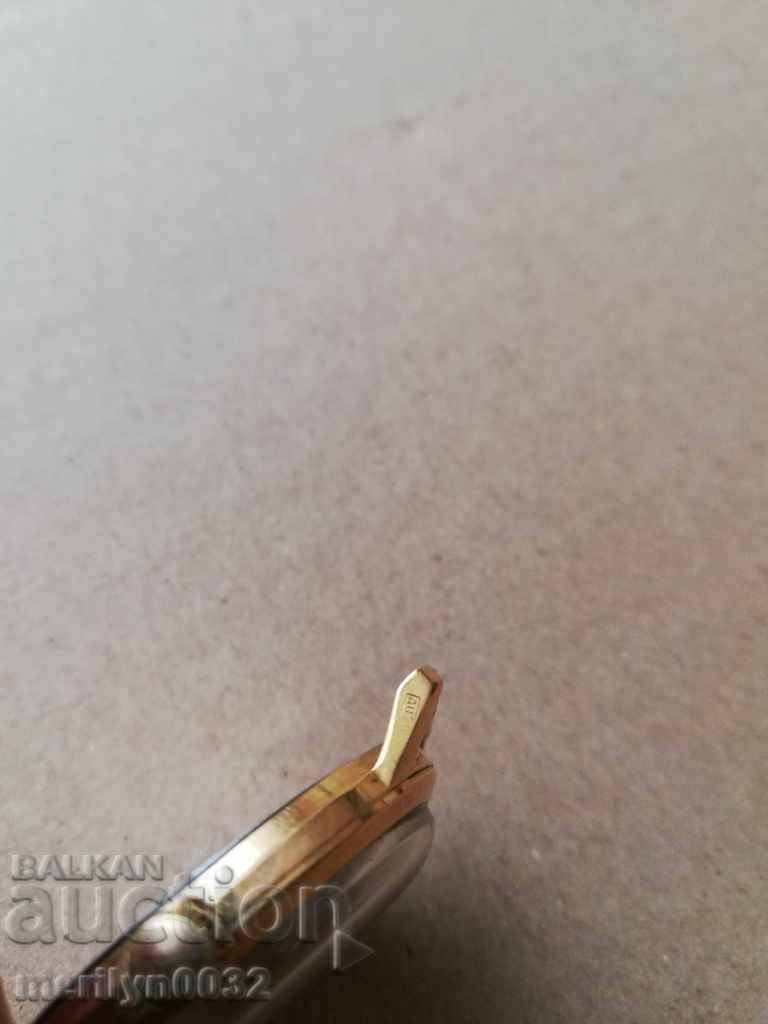Auction Vostok wristwatch with gold plating, second hand, WORKS Auction Vostok wristwatch with gold plating, second hand, WORKS