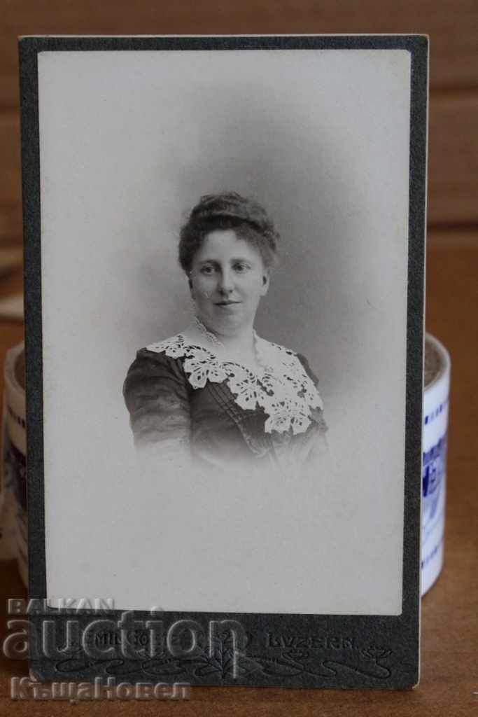 1902 PORTRAIT STAR PICTURE CARD PHOTO