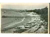 STARIN CARD - GENERAL VIEW OF BEACH before 1956