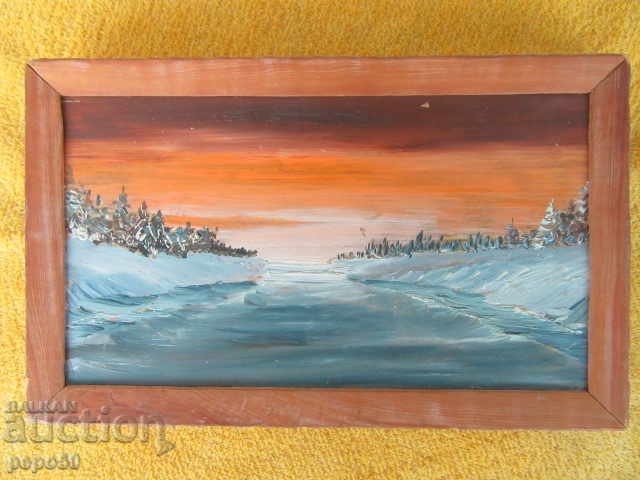 MINI OIL PAINTING - 19 x 12cm MINI OIL PAINTING - 19 x 12cm