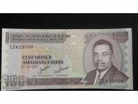 Бурунди 100 франка 2007  UNC