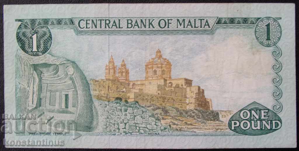 Malta 1 Lyra 1967