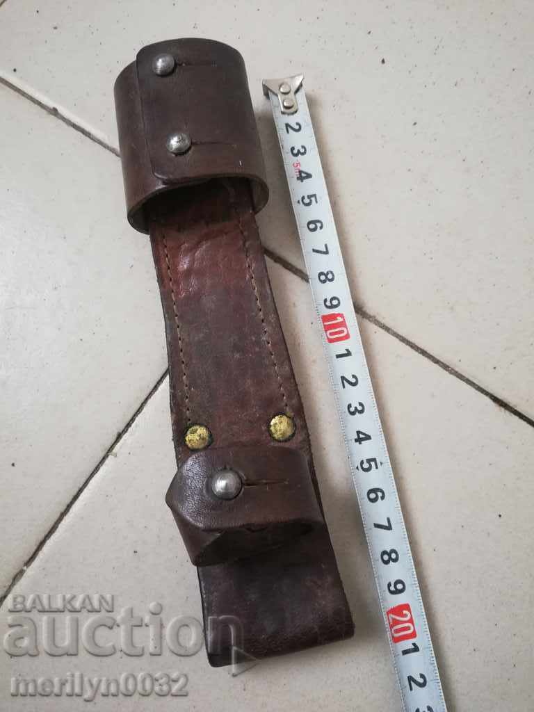 Кожен лопус за щик нож байонет - 5