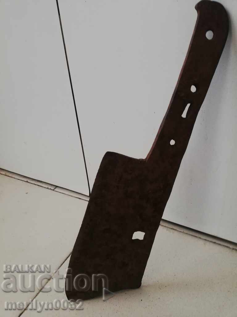 Delivery of Old forged saber, ax, pole, knife, machete