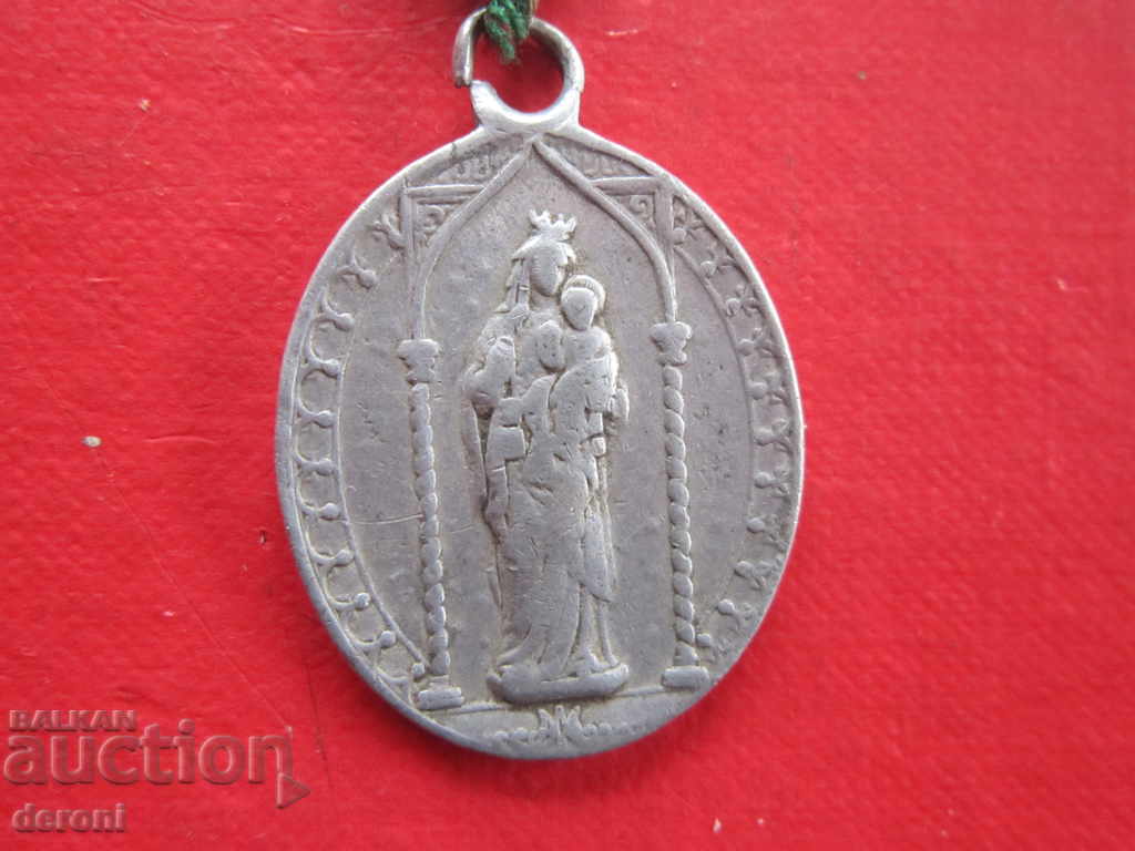 Auction Medal Benedit Order Medal with 19th Century Tape Auction Medal Benedit Order Medal with 19th Century Tape