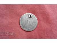 2 pounds 1837 Duchy of Luke - Italy - Silver - WEDDING!