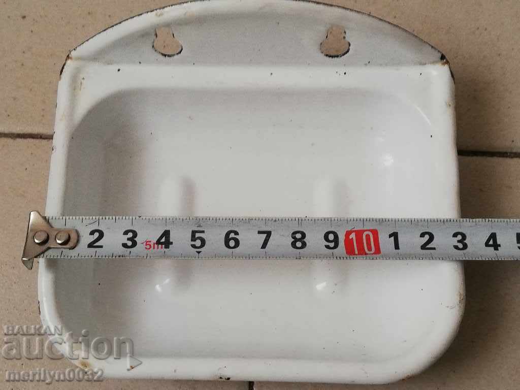 Delivery of Enamelled soap dish soap dish from soap, enamel, PRC Delivery of Enamelled soap dish soap dish from soap, enamel, PRC