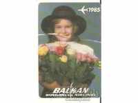 Ημερολόγιο BGA Balkan 1985 τύπου 1