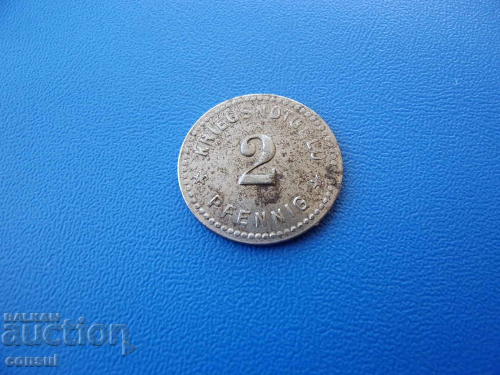 Γερμανία - Gotha 2 Pennig 1918 με τιμή € 4.60 | 9.00 BGN Γερμανία - Gotha 2 Pennig 1918 με τιμή € 4.60 | 9.00 BGN