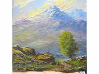 Armenian artist Author's painting Oil ARARAT 20 x 15 cm.
