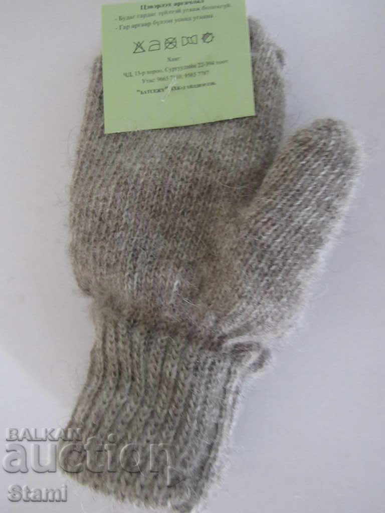 Πλεκτά γάντια παιδιών από ένα κύμα βαριά γάντια, - 5