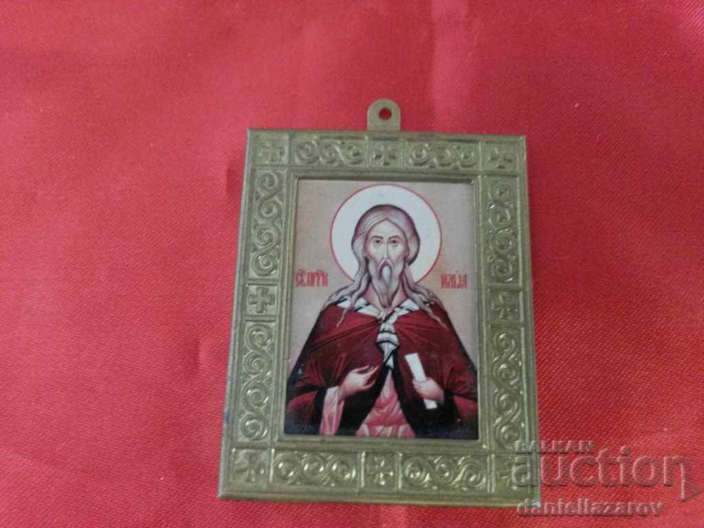 Delivery of Lot Small Russian Icons Bronze Frames