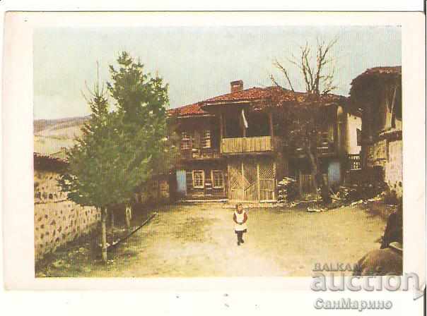 Καρτ ποστάλ Βουλγαρία Κοπρίβστικα Γέννηση Οικία Γεωργί Μπενκόβσκι *