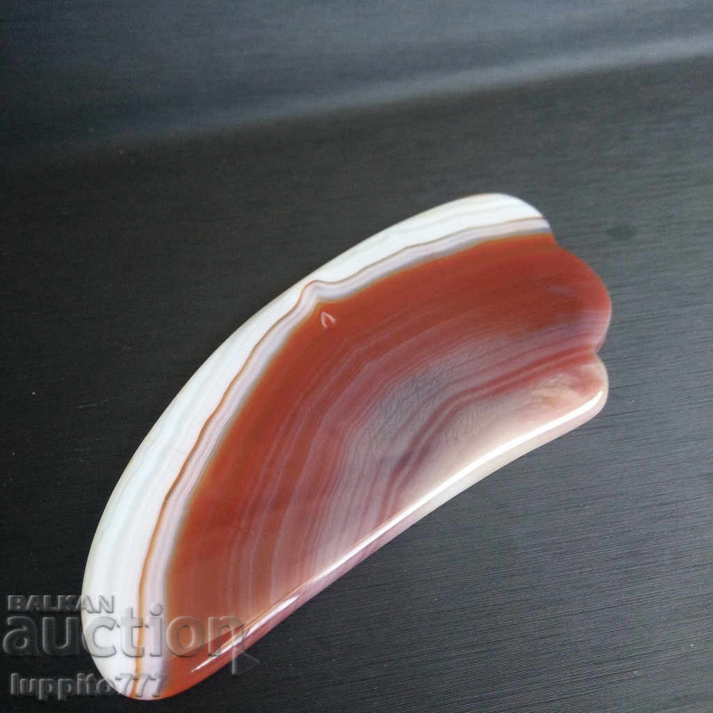 Auction  mineral agate, chalcedone