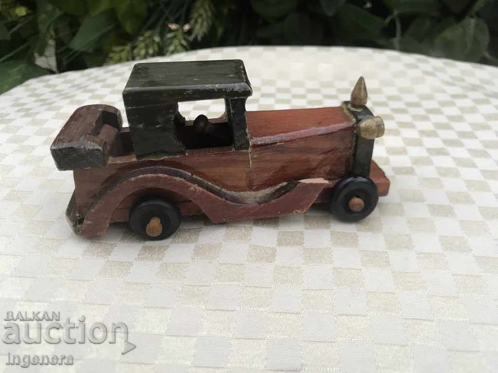 Livrarea MODEL/JUCĂRIE/MAȘINUȚĂ - SET 2 MAȘINI RETRO DIN LEMN