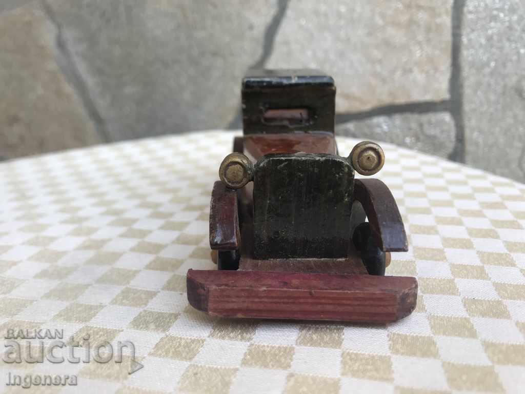 MODEL/JUCĂRIE/MAȘINUȚĂ - SET 2 MAȘINI RETRO DIN LEMN - 5