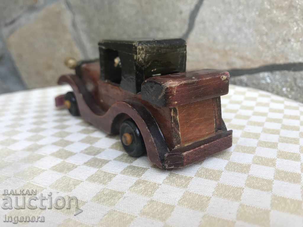 MODEL/JUCĂRIE/MAȘINUȚĂ - SET 2 MAȘINI RETRO DIN LEMN - 6