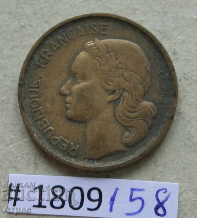 10 φράγκο 1951 Γαλλία με τιμή € 0.36 | 0.70 BGN