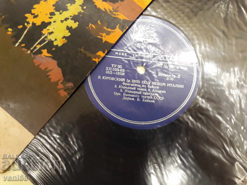 Auction Gramophone plate - medium format Auction Gramophone plate - medium format