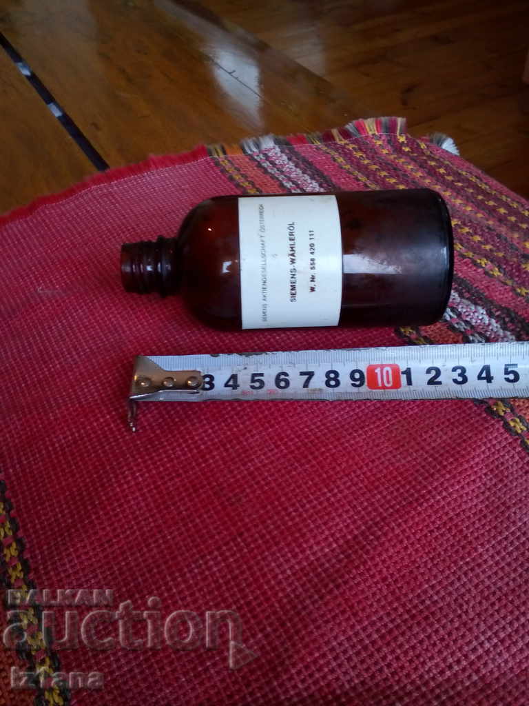 Old bottle, bottle SIEMENS - 6 Old bottle, bottle SIEMENS - 6