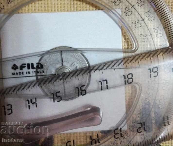 Auction Coin 20 cents year 1888 with an offset angle of 11 degrees Auction Coin 20 cents year 1888 with an offset angle of 11 degrees