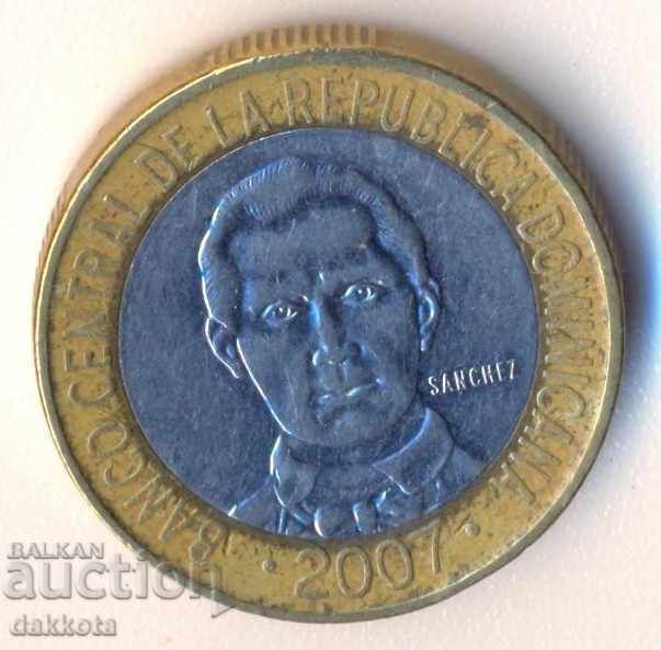 Dominican Republic 5 pesos 2007 with price 2.50 BGN | € 1.28 Dominican Republic 5 pesos 2007 with price 2.50 BGN | € 1.28