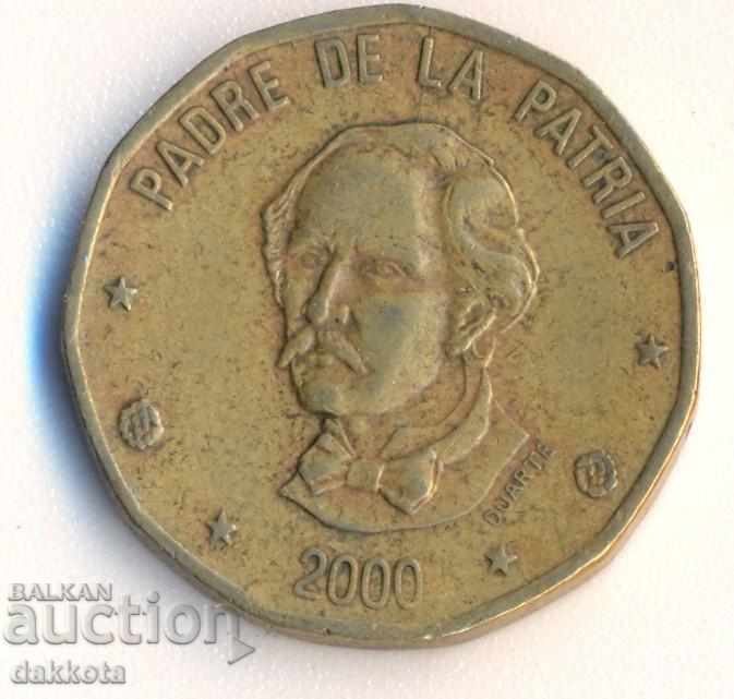 Dominican Republic 1 peso 2000 year with price 1.20 BGN | € 0.61 Dominican Republic 1 peso 2000 year with price 1.20 BGN | € 0.61