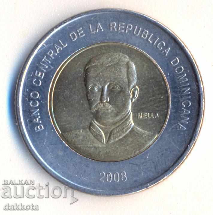 Доминиканска република 10 песос 2008 година с цена 4.00 лв. | € 2.05