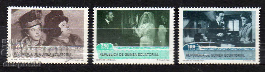 1992. Eq. Guinea. Series of "Famous Films".