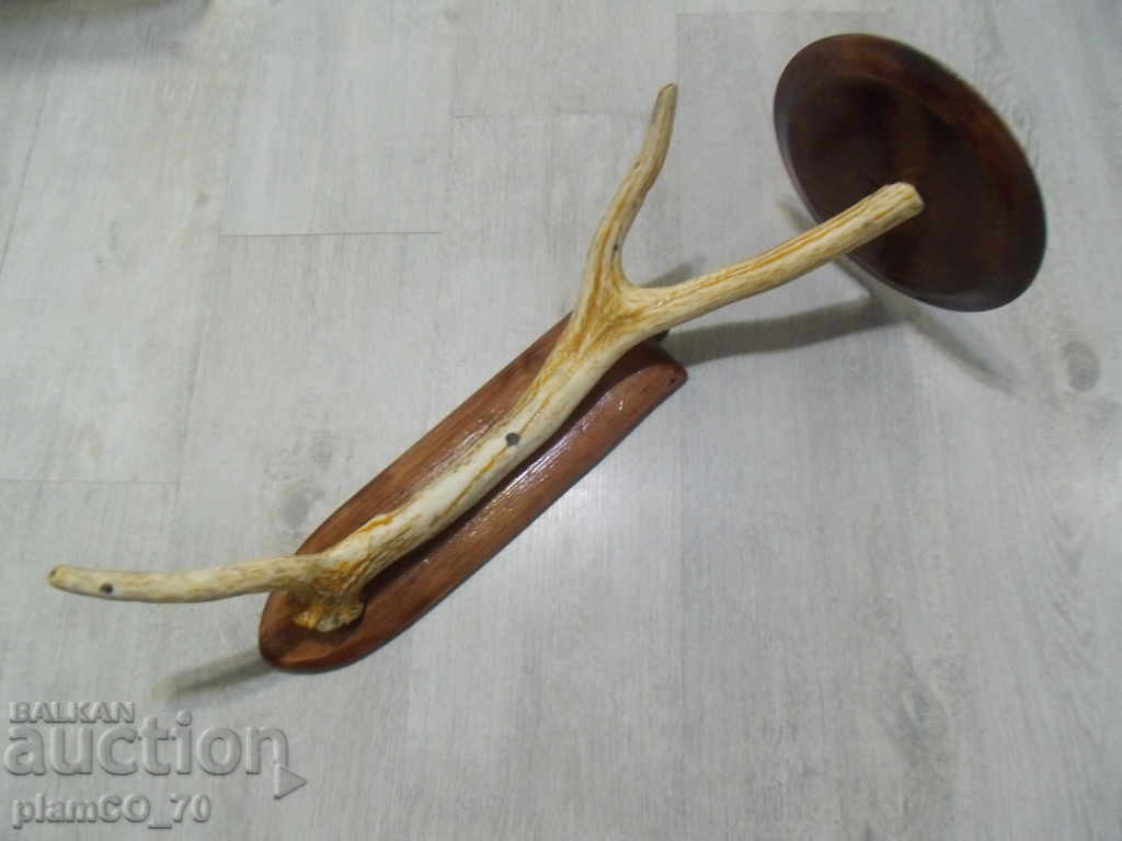 No * 1669 old stand / horn decoration - for wall with price 40.00 BGN | € 20.45 No * 1669 old stand / horn decoration - for wall with price 40.00 BGN | € 20.45