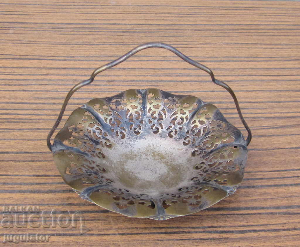 old antique Art Deco silver candy - tagged with price 20.00 BGN | € 10.23 old antique Art Deco silver candy - tagged with price 20.00 BGN | € 10.23