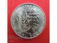 500 Lira 1975 Vatican Silver MINT