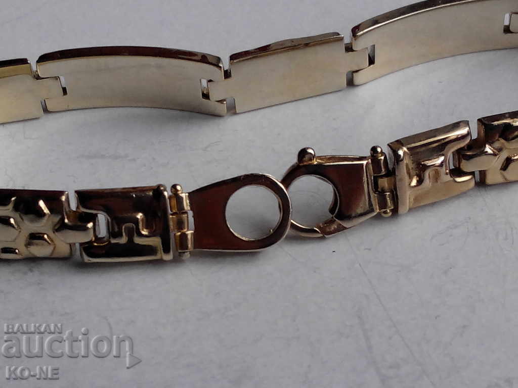 Βραχιόλι χρυσό 14 καρατίων - 5