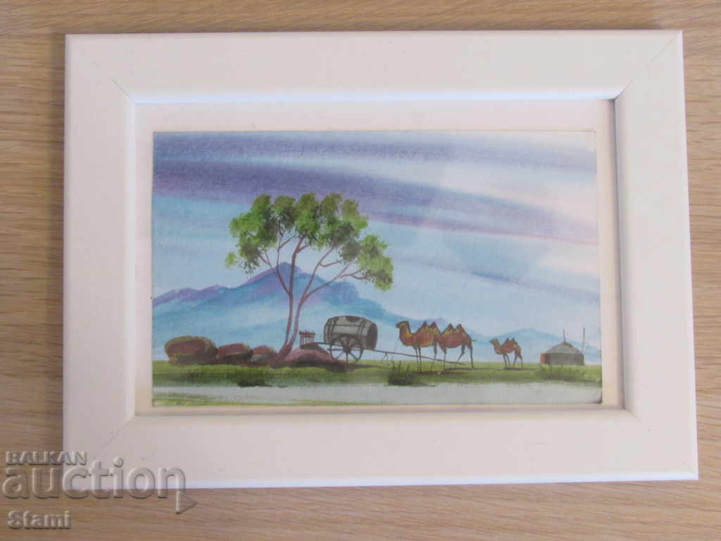 Аукцион +Серия традиционни картини живопис - Монголия - 12-1 Аукцион +Серия традиционни картини живопис - Монголия - 12-1