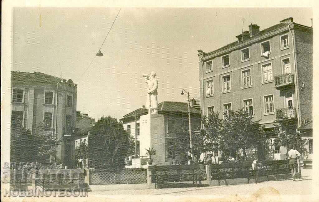 CARD CHEPINO SQUARE WITH THE MONUMENT - VELINGRAD before 1948