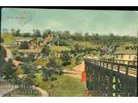 CARTE POȘTALĂ CIRCULATĂ 5 Ferdinand TRECE PRIN PERNIK - LOM înainte de 1909