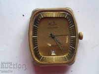 Gold plated clock - automatic