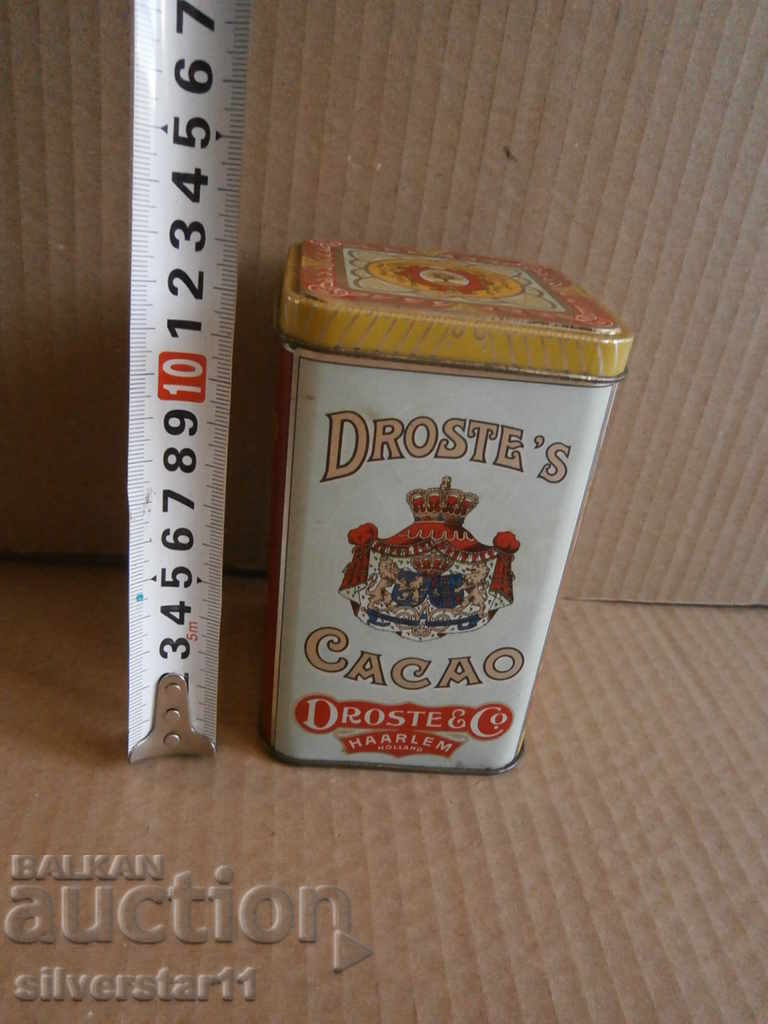 Δημοπρασία Ένα παλιό μεταλλικό φύλλο κακάου Δημοπρασία Ένα παλιό μεταλλικό φύλλο κακάου