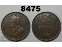 Australia 1 penny 1912 XF + monedă