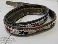 An old beaded belt for a belt buckle belt belt buckle costume