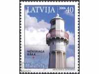 Чиста марка Морски фар  2006   от Латвия