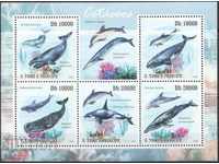 Чисти марки Морска Фауна Китове 2009 от Сао Томе и Принсипи